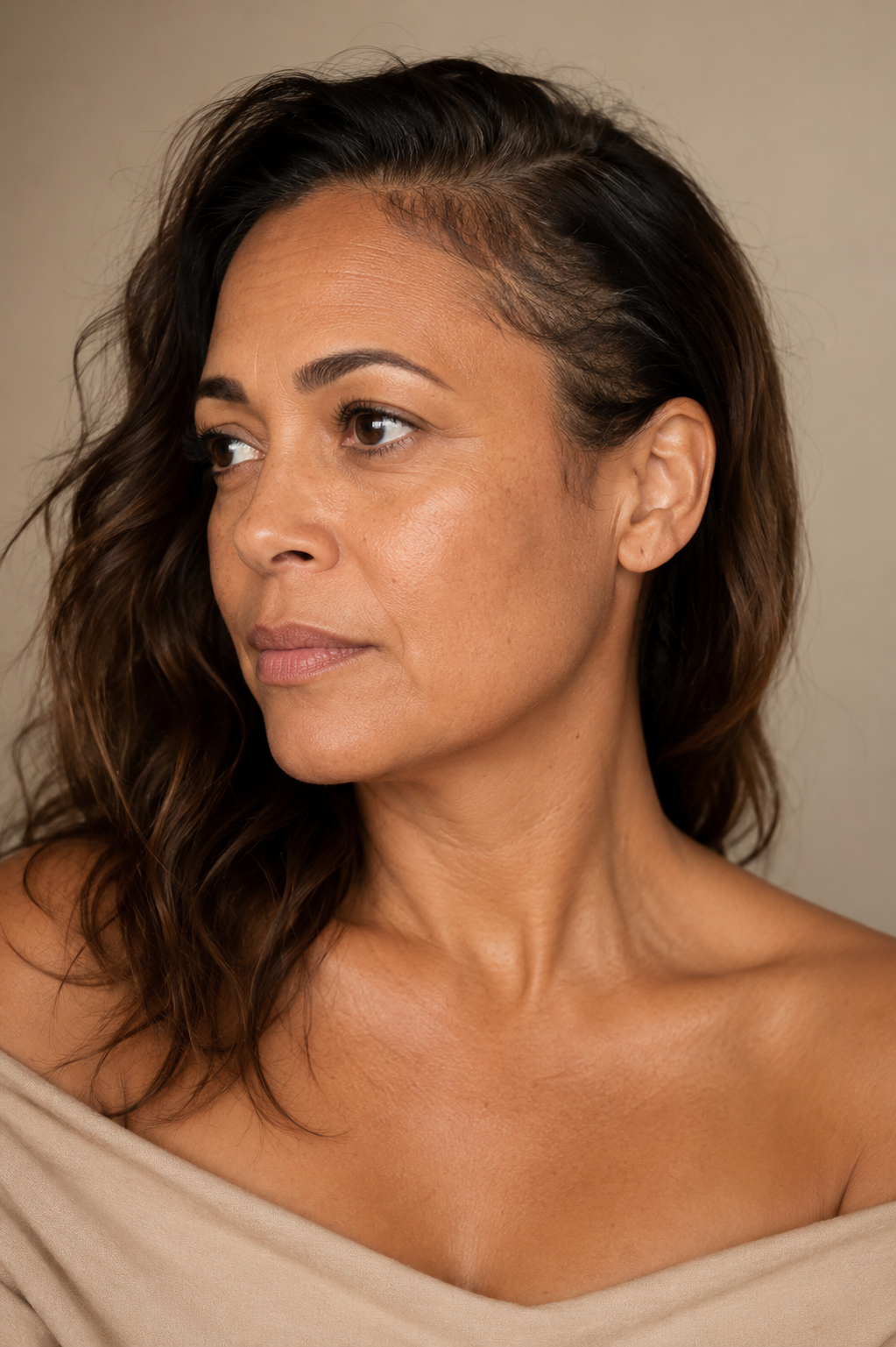 Before skin, hair, and aging peptide care